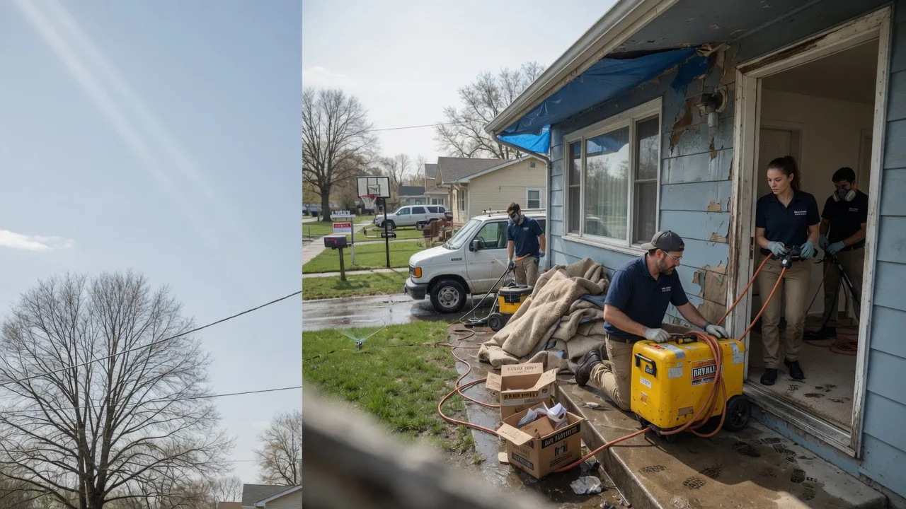 Basement Flood Cleanup in Madison, WV near me